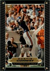 Curtis Conway [Player's Private Issue] #53 Football Cards 1997 Topps Gallery Prices