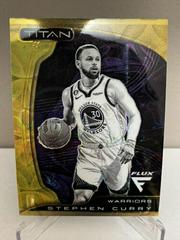 Stephen Curry [Gold Scope] #10 Basketball Cards 2022 Panini Flux Titan Prices