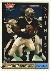 Aaron Brooks [Tiffany] #8 Football Cards 2003 Fleer Tradition Prices