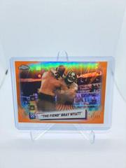 The Fiend' Bray Wyatt [Orange Refractor] Wrestling Cards 2021 Topps Chrome WWE Prices