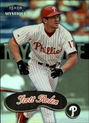 Scott Rolen Baseball Cards 1999 Fleer Mystique Prices