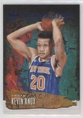Kevin Knox [Sapphire] Basketball Cards 2018 Panini Court Kings Emerging Artists Prices