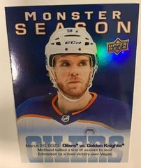Connor McDavid #MS-75 Hockey Cards 2023 Upper Deck Monster Season Prices