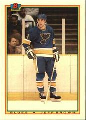 Jeff Brown Hockey Cards 1990 Bowman Tiffany Prices