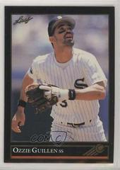 Ozzie Guillen [Black Gold] #149 Baseball Cards 1992 Leaf Prices