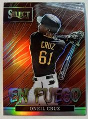 Oneil Cruz [Holo] #EF1 Baseball Cards 2022 Panini Select En Fuego Prices