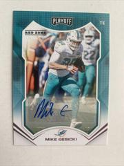 Mike Gesicki [Autograph Red Zone] #10 Football Cards 2021 Panini Playoff Prices