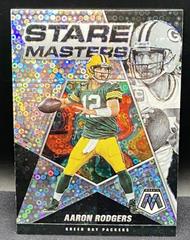 Aaron Rodgers [No Huddle Silver] #SM-6 Football Cards 2022 Panini Mosaic Stare Masters Prices