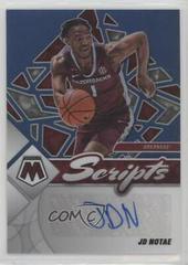 JD Notae [Blue] #MS-JDN Basketball Cards 2022 Panini Chronicles Draft Picks Mosaic Scripts Autographs Prices