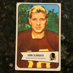 John Scarbath Football Cards 1954 Bowman Prices