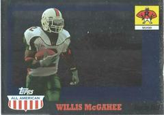 Willis McGahee [Foil] Football Cards 2003 Topps All American Prices