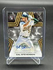 Cal Stevenson [Black] Baseball Cards 2023 Topps Series 2 Stars Autographs Prices