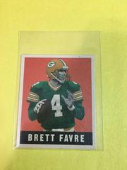 Brett Favre [Promo] #2 Football Cards 1997 Leaf Reproductions Prices