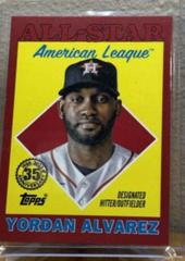 Yordan Alvarez [Red] #88AS-15 Baseball Cards 2023 Topps 1988 All Star Prices