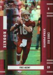 Chris Rix [Xtra Points Red] #157 Football Cards 2005 Playoff Prestige Prices