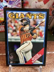 Mitch Haniger [Black] #2T88-3 Baseball Cards 2023 Topps Series 2 1988 35th Anniversary Prices