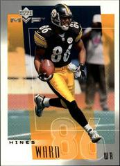 Hines Ward Football Cards 2001 Upper Deck MVP Prices
