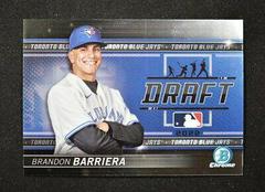 Brandon Barriera #BDN-8 Baseball Cards 2022 Bowman Draft Night Prices