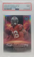 Marvin Harrison Jr. #SA-4 Football Cards 2023 Bowman's Best University Shock and Awe Prices