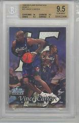 Vince Carter [Row 2] Basketball Cards 1998 Flair Showcase Prices