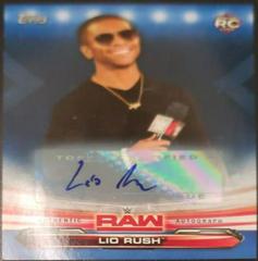 Lio Rush [Autograph Blue] #46 Wrestling Cards 2019 Topps WWE RAW Prices