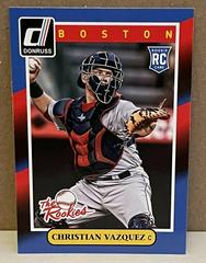 Christian Vazquez #88 Baseball Cards 2014 Donruss the Rookies Prices
