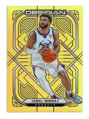 Jamal Murray [Yellow Flood] Basketball Cards 2020 Panini Obsidian Prices