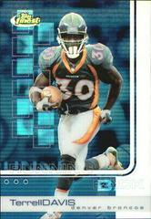 Terrell Davis #8 Football Cards 2002 Topps Finest Prices