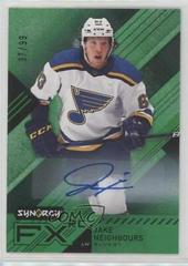 Jake Neighbours Hockey Cards 2021 Upper Deck Synergy Autograph Rookies Prices
