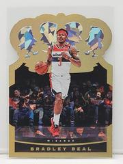 Bradley Beal [Crystal Gold] Basketball Cards 2020 Panini Crown Royale Prices