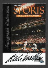 Eddie Mathews Baseball Cards 1999 Sports Illustrated Greats of the Game Autographs Prices
