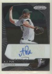 A.J. Puk #RA-AP Baseball Cards 2020 Panini Prizm Rookie Autographs Prices