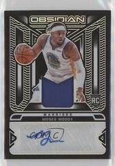 Moses Moody Basketball Cards 2021 Panini Obsidian Rookie Jersey Ink Autographs Prices