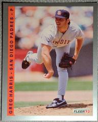 Greg Harris #139 Baseball Cards 1993 Fleer Prices