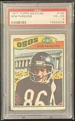 Bob Parsons #164 Football Cards 1977 Topps Mexican Prices