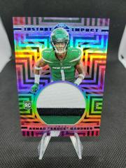 Ahmad 'Sauce' Gardner [Red] #II-AG Football Cards 2022 Panini Illusions Instant Impact Prices
