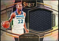 Andrew Wiggins #TM-AWG Basketball Cards 2021 Panini Select Throwback Memorabilia Prices