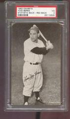 Yogi Berra Baseball Cards 1962 Exhibits Statistic Back Prices