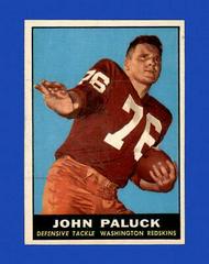 John Paluck Football Cards 1961 Topps Prices