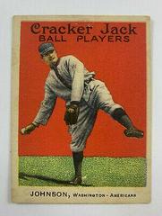 Walter Johnson #57 Baseball Cards 1915 Cracker Jack Prices