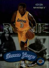Devean George #116 Basketball Cards 1999 Fleer Mystique Prices
