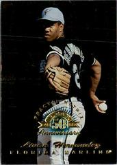 Livan Hernandez #195 Baseball Cards 1998 Leaf Prices