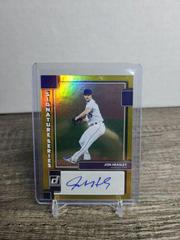 Jon Heasley [Gold] #SS-JH Baseball Cards 2022 Panini Donruss Signature Series Prices