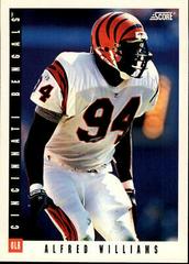 Alfred Williams #402 Football Cards 1993 Panini Score Prices