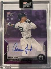 Aaron Judge [Autograph] #163C Baseball Cards 2022 Topps Now Prices