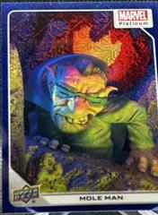 Mole Man [Blue Traxx] #5 Marvel 2023 Upper Deck Platinum Prices