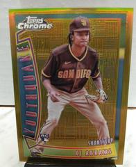 CJ Abrams [Gold] #YQ-5 Baseball Cards 2022 Topps Chrome Youthquake Prices