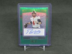 Bailey Zappe [Green] #YE-BZA Football Cards 2022 Panini Select Draft Picks Youth Explosion Signatures Prices