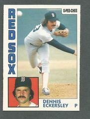Dennis Eckersley Baseball Cards 1984 O Pee Chee Prices