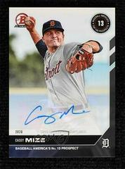 Casey Mize #T32A Baseball Cards 2020 Bowman Next Baseball America's Top 100 Prospects Autograph Prices